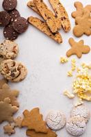 Variety of cookies for Christmas photo