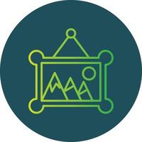 Frame Creative Icon Design vector