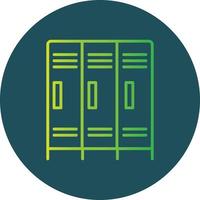 Lockers Creative Icon Design vector