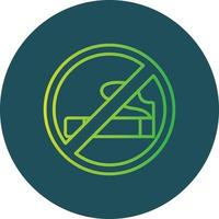 Smoking Area Creative Icon Design vector