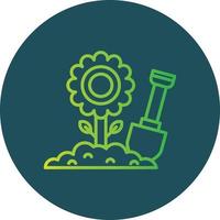 Gardening Creative Icon Design vector