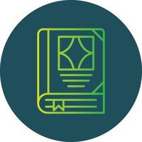 Closed Book Creative Icon Design vector