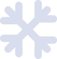 nieve copos de nieve invierno canadá color plano icono vector icono banner plantilla