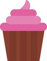 diseño de icono de vector de cupcake de boda