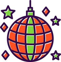 Disco Ball Vector Icon Design