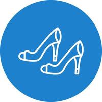 High Heels Vector Icon Design