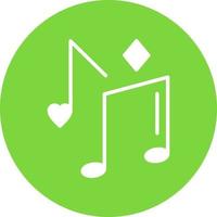 Musical Note Vector Icon Design