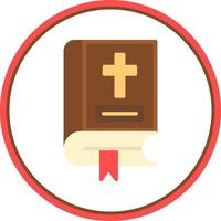 diseño de icono de vector de biblia