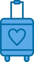 Suitcase Vector Icon Design