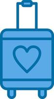 Suitcase Vector Icon Design