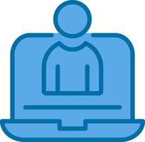 Virtual Assistant Vector Icon Design