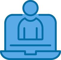 Virtual Assistant Vector Icon Design