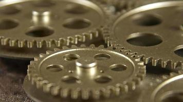 Mechanism Gears And Cogs At Work video