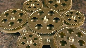 Mechanism Gears And Cogs At Work video