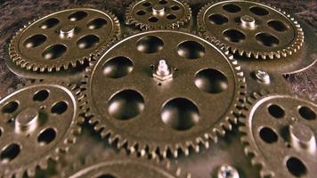 Mechanism Gears And Cogs At Work video