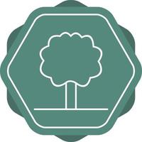 Unique Tree I Vector Line Icon