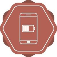 Unique Battery Indicator Vector Line Icon