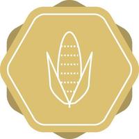 Unique Corn Vector Line Icon