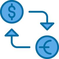 Currency Exchange Vector Icon Design