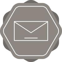 Unique Mail Vector Line Icon