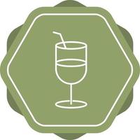 Unique Juice Vector Line Icon