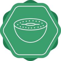 Unique Kiwi Vector Line Icon
