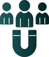 Lead Generation Vector Icon Design
