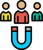 Lead Generation Vector Icon Design