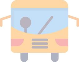 Public Transport Vector Icon Design