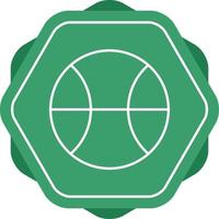 Unique Ball  Vector Line Icon