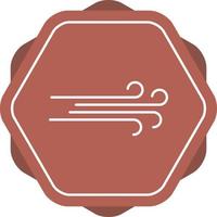 Unique Wind Vector Line Icon