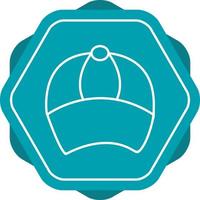 Unique Cap Vector Line Icon