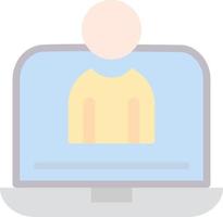 Virtual Assistant Vector Icon Design