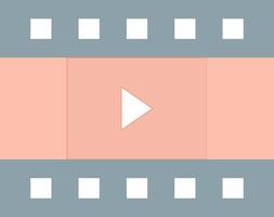 Video Editor Vector Icon Design