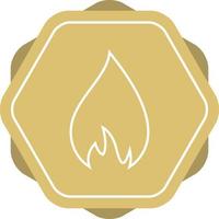 Unique Candle Vector Line Icon