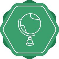 Unique Globe Vector Line Icon