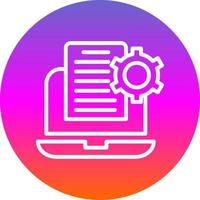 Business Automation Vector Icon Design