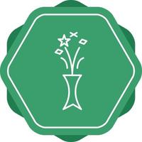 Unique Celebrations Vector Line Icon