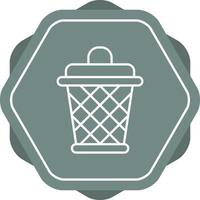 Dustbin Vector Icon