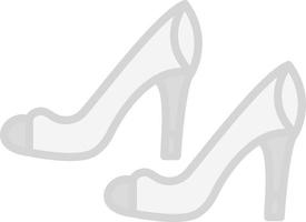 High Heels Vector Icon Design