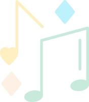 Musical Note Vector Icon Design