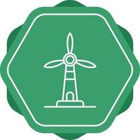 Windmill Vector Icon