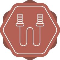 Skipping Vector Icon