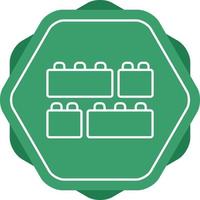 Toy Blocks Vector Icon