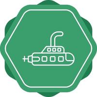 Submarine Vector Icon