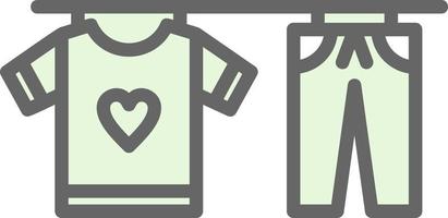 Laundry Vector Icon Design