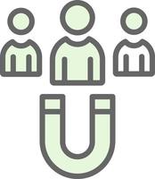 Lead Generation Vector Icon Design