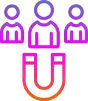 Lead Generation Vector Icon Design