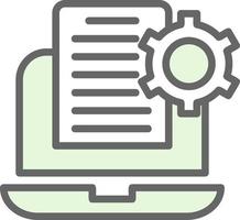 Business Automation Vector Icon Design