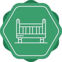 Crib Vector Icon